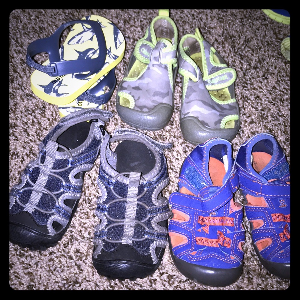 Toddler shoe lot boys size 5-6